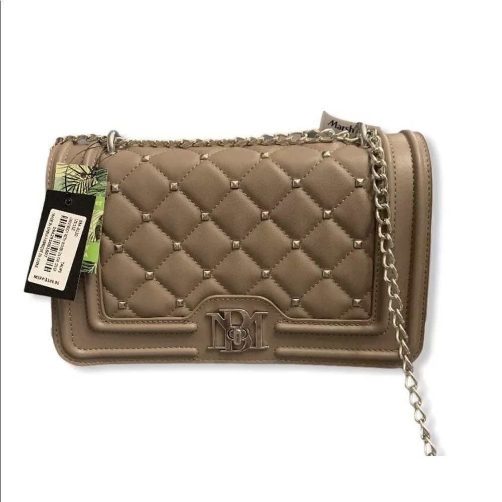 Badgley Mischka Crossbody Purse Vegan Leather NWT